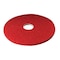 3M 3M Scotch-Brite 20 in. D Non-Woven Natural/Polyester Fiber Floor Pad Red 5100-20 - alternate 1